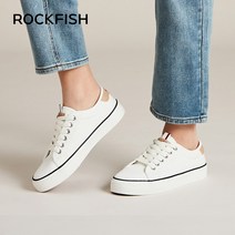 가보시펌프스 ROCKFISH 물을 끼얹지 않도록 함 통굽 키높이캔버스화 봄계절 화이트신발 스니커즈 2081507873