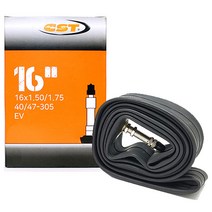 (바이크7) CST 16인치 16x1.75 던롭 3cm 미니벨로 로드용 자전거튜브