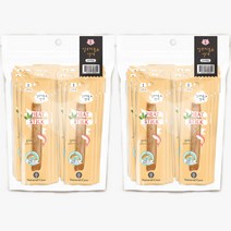 네츄럴코어 미트스틱 고양이간식, 2팩, 미트스틱 실꼬리돔&명태(1팩×20P)