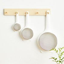 도블레 곰돌이 거름망 채반 채망 체 이유식 만들기 준비물 초기 중기 후기 아기곰 60mm 화이트
