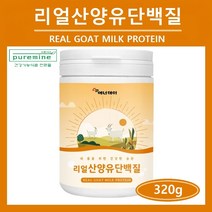 네덜란드 산양유 단백질 프로틴 분말 가루 파우더 산양유 단백분말 mbp 분리유청단백 WPI BCAA 아미노액티브 밀크칼슘 밀크 세라마이드 히알루론산 보충제 쉐이크 먹는법 추천, (1 통), ##푸름이네## 산양유 ( 320g )