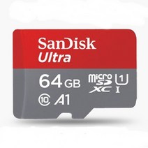 샌디스크 삼성 기어 360 SM-C200NZWAKOO 메모리카드64GB 울트라A1, 64GB