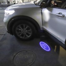 포드 익스플로러 6세대 웰컴 LED 로고 라이트, 1개