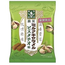 모리나가 밀크 카러멜 피스타치오 74gx8봉 츄이 캔디, 74g, 8개