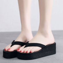 보드미 플립플랍 엄지쪼리 통굽신발 여름 슬리퍼 키높이신발 데일리