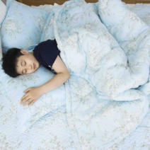 오너클랜 안개꽃 60수 아사 순면 간절기 차렵이불 싱글 S