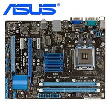 마더보드 메인보드 ASUS P5G41T-M LX3 Plus 마더 보드 LGA 775 DDR3 8GB Intel G41 데스크탑 메인 시스템 SATA II 중고