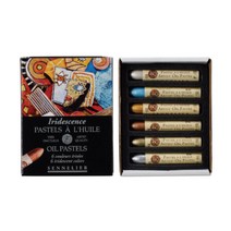 시넬리에 펄 오일 파스텔 세트, 6색