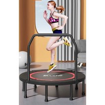 점핑 트램플린 성인 실내 트램펄린 점핑머신 방방이, (접이식 다리 40인치)700캐티 모델