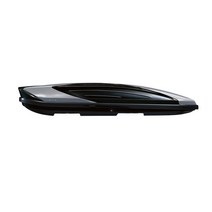 루프박스 루프백 캠핑 랙 SUV 수하물 보관함 차량용, 750L 블랙 더블 오픈 + 크로스바