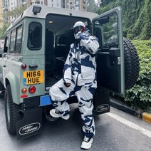 스노우 보드복 세트 원피스 자켓 바지 남녀공용 루즈핏