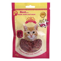 캣몽 오리 슬라이스 고양이 영양간식 40g, 1개