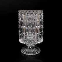 엔틱잔 양초유리용기 캔들병 화병, 1개