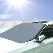 다원 차량용 차 앞 유리 차량 눈덮개 자석밀착 2중양면 햇빛가리개 오물 스크레치 사계절 커버 -승용차 SUV, 마그네틱 커버 중대형
