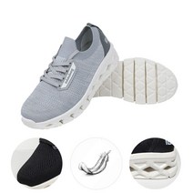 여성발볼넓고 발편한키높이 쿠션운동화 충경완화 여자워킹화 임산부운동화