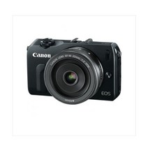 캐논정품 EOS M + 18~55mm IS 22mm F2 렌즈포함 페스트, 화이트