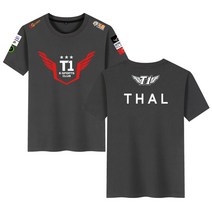 데일리반팔티셔츠 영웅 SKT1 전대 팀백팩 연맹 FAKER 경기 같은스타일 남자 오버핏 사내 빅사이즈 591384442