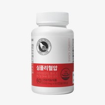 심플리케어 심플리혈압 코엔자임Q10 오메가3 홍국 혈행 혈중 콜레스테롤, 1개