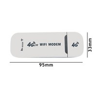 라우터 와이파이 lte 차량용 휴대용 무선 모뎀 usb, 하얀