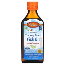 칼슨 어린이 오메가3 노르웨이산 정어리 고등어 오렌지 EPA400DHA250 200ml