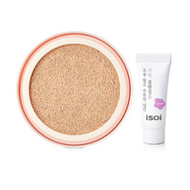 아이소이 스킨케어 쿠션 파운데이션 SPF38 PA++ 리필 + 수분폼 7ml 세트, 9세트, 21호(쿠션)