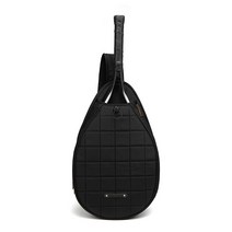 미리미터 스포츠 배드민턴 테니스 스쿼시 라켓 가방 슬링백 백팩, 블랙