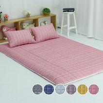 홈홈 먼지없는 세미마이크로 전기 온수 온열 매트커버, 쿠보_핑크