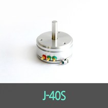 J40S 360도 연속회전 포텐셔미터 붐길이센서 자키센서 유압크레인, 1Kohm