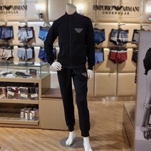 DB_ 블랙 약기모 집업쟈켓 조거팬츠세트