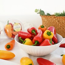 알록달록 귀여운 미니파프리카, 미니파프리카 250g 2팩, 2개
