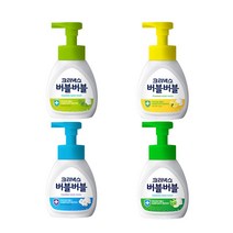 크리넥스 버블버블 핸드워시 250ml(용기), 힐링그린향