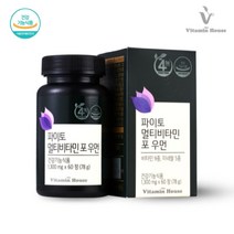 비타민하우스 파이토 멀티비타민 포우먼 1 300 mg x 60정 (2개월분), 1박스, 1,300mg x 60정