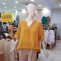 미스칸트 에노락 반팔 블라우스 KNBLL408 YE