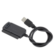 외장하드연결선 외장하드케이블 LccKaa USB 2.0 IDE SATA S-ATA 2.5 3.5 HDD 하드 드라이브 어댑터 3 1 2.5/3.5 인치 외부 광학 변환 케이블, 01 USB 2.0 to IDE SATA, 한개옵션1