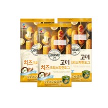 CJ 고메 치즈크리스피핫도그 340g, 3개
