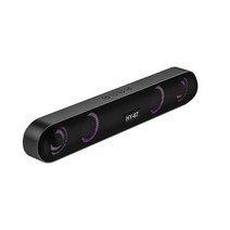 게이밍 사운드바 pc 스피커 pc soundbar 무선 6d 서라운드 스피커 bluetooth 5.0 홈 유선 컴퓨터 스테레오 서브우퍼 사운드 바 pc 노트북 극장 tv aux, 검은색