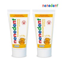 네네덴트 어린이 불소 치약, 50ml, 2개