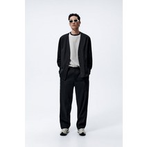 국내정품 ZARA 자라 리넨-코튼 블레이저