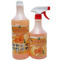 피비원(PB-1) 스페셜오렌지 세정제 본체650ml+리필1000ml, 1세트, 1650ml