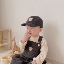 돗투돗 스프링 멜빵 바지