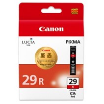 [Canon] 정품포토잉크 PGI-29R RED (PRO-1/표준용량), 1개