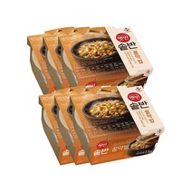 햇반 솥반 꿀약밥 즉석밥 210g 6개