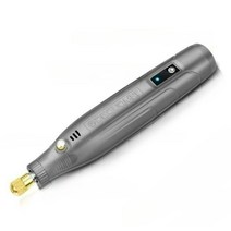 미니 에어그라인더 일자형 연마 연삭 핸드밀러, B.12V  고출력 5단 속도 조절