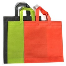 부직포가방 50개 부직포쇼핑백 부직포백 장바구니 휴대용장바구니 보조가방 부직포 에코백, 42cm*46cm, 검정 50개