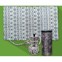 온수매트 냉온수매트 거실 캠핑용 차박 침대 세트 1~2인용 매트 90x180cm, 연결잭