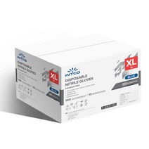인트코 다용도 니트릴장갑 파우더프리, 10개, 특대(XL) 이상, 100매