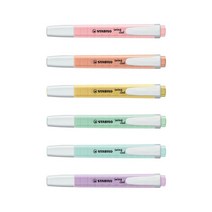 기타 [스타빌로] 1700 스윙쿨 파스텔 형광펜 핑크블러쉬 275/129-8, 본상품