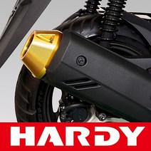 HARDY 하디 PCX125 21~ 머플러 엔드 캡, 블루