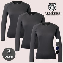 아르메데스 여성용 기모 발열내의 상의 AR R37 3p