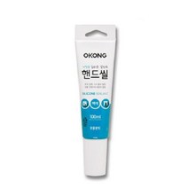 오공 가정용 실리콘 실란트 핸드씰 씰링 100ml 백색 튜브형